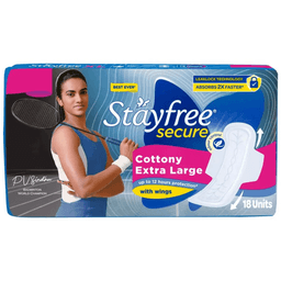 STAYFREE SECURE COTTONY XL 18