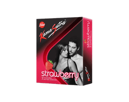 KS CONDOM STRAWBERRY 3'S PACK