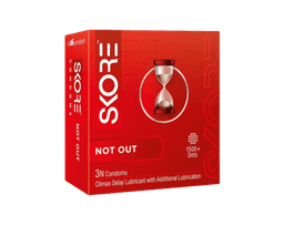 SKORE NOTOUT CONDOMS PACK OF 3