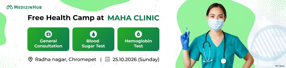 Free Medical Camp on Oct 25