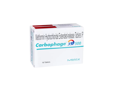 Carbophage Xr 500mg 10's