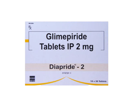 Diapride 2mg Tablet