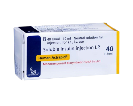 Human Actrapid 40iu/ml Injection